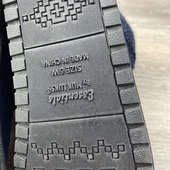 Muk Luks Laurel Boots Women's 6W Navy Blue - Picture 7 of 7